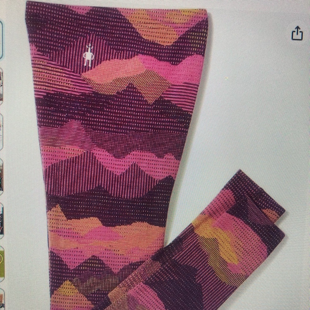 Size medium girls Smartwool base layer merino wool leggings. Super soft !